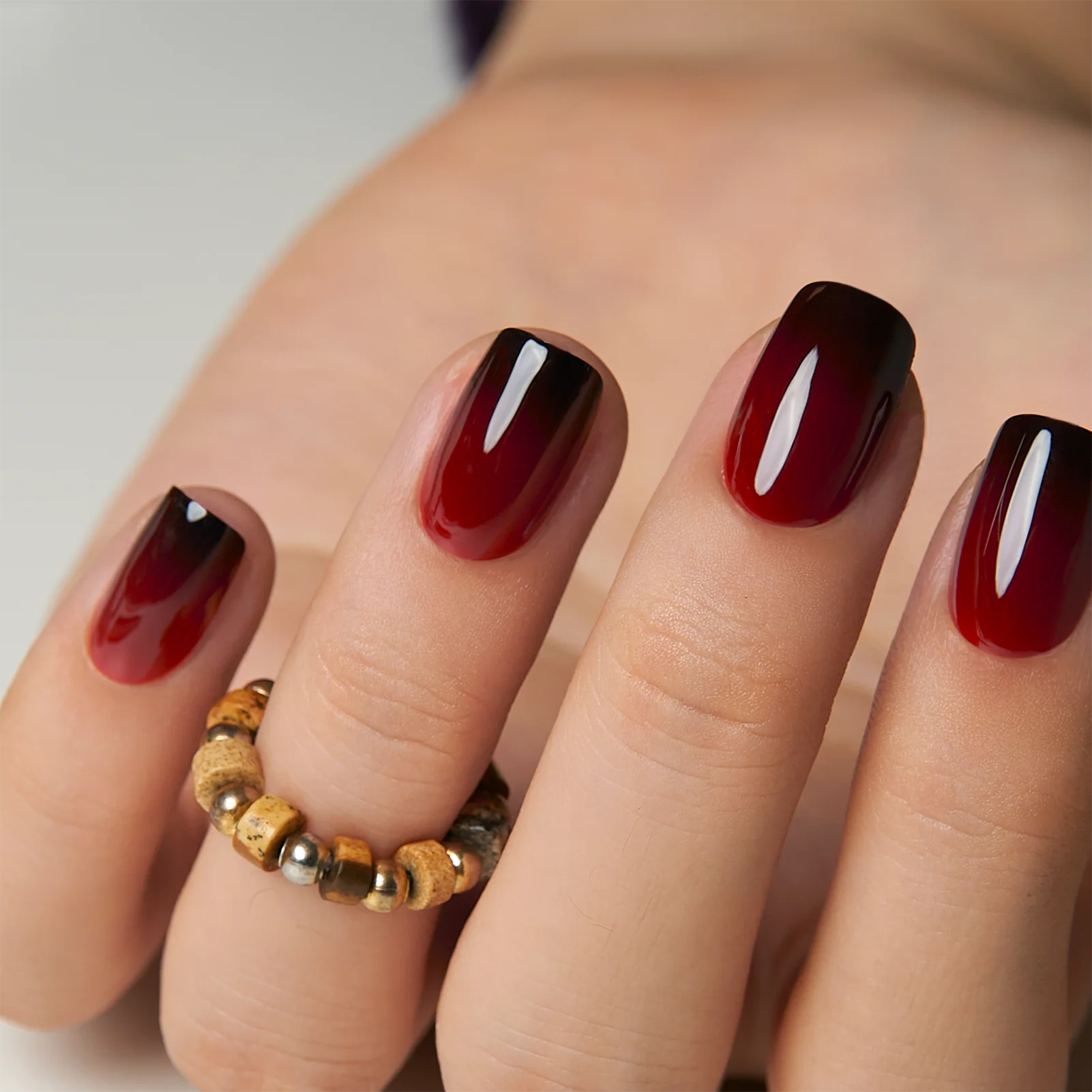 Wine Ombre – S Squoval - Image 3