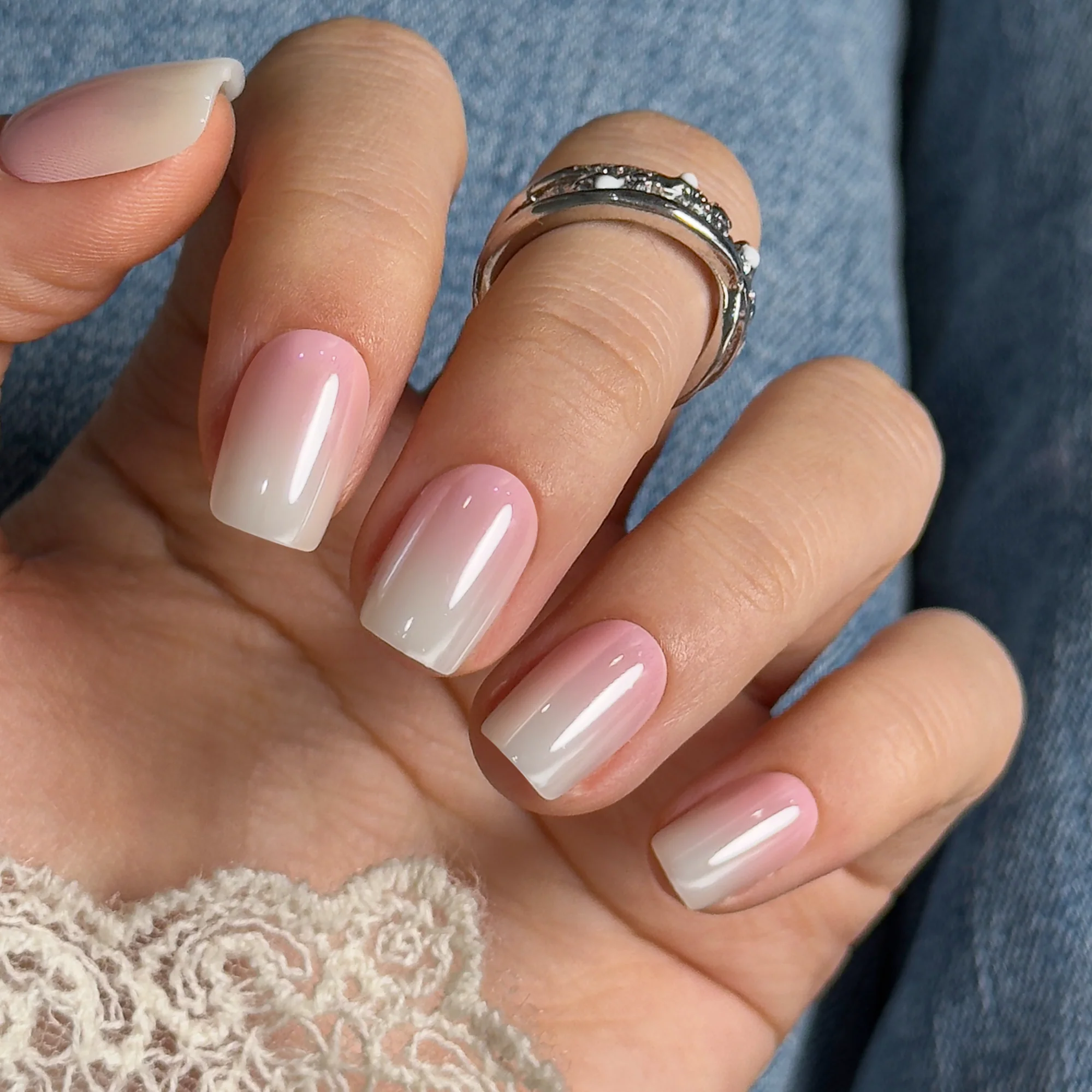 Pink Mist Charm – S Squoval - Image 3