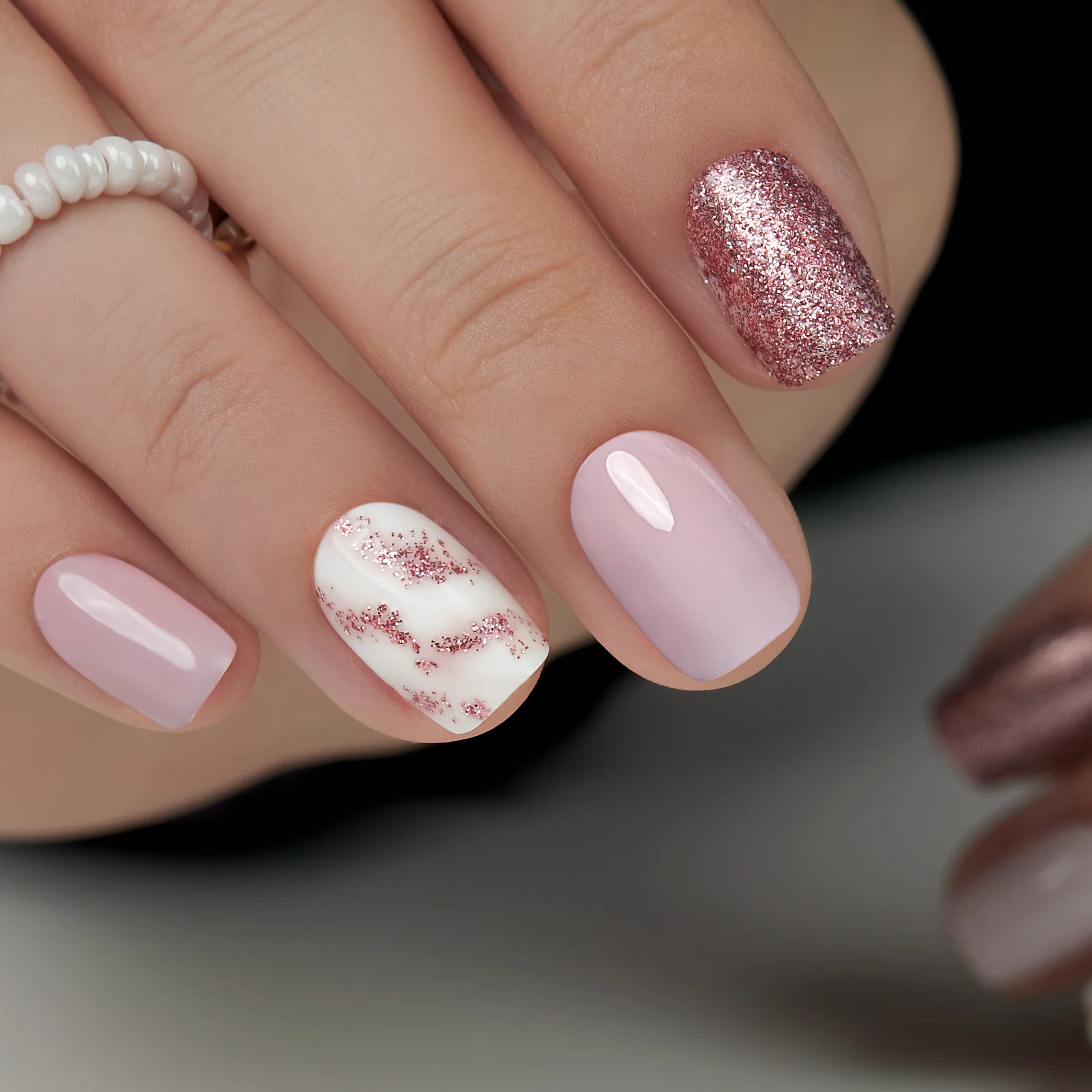 Rose Glint – S Squoval - Image 3