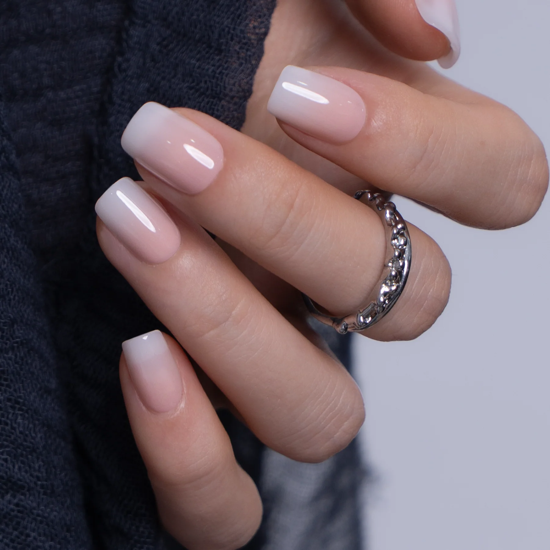 Nude Ombre – S Squoval - Image 3