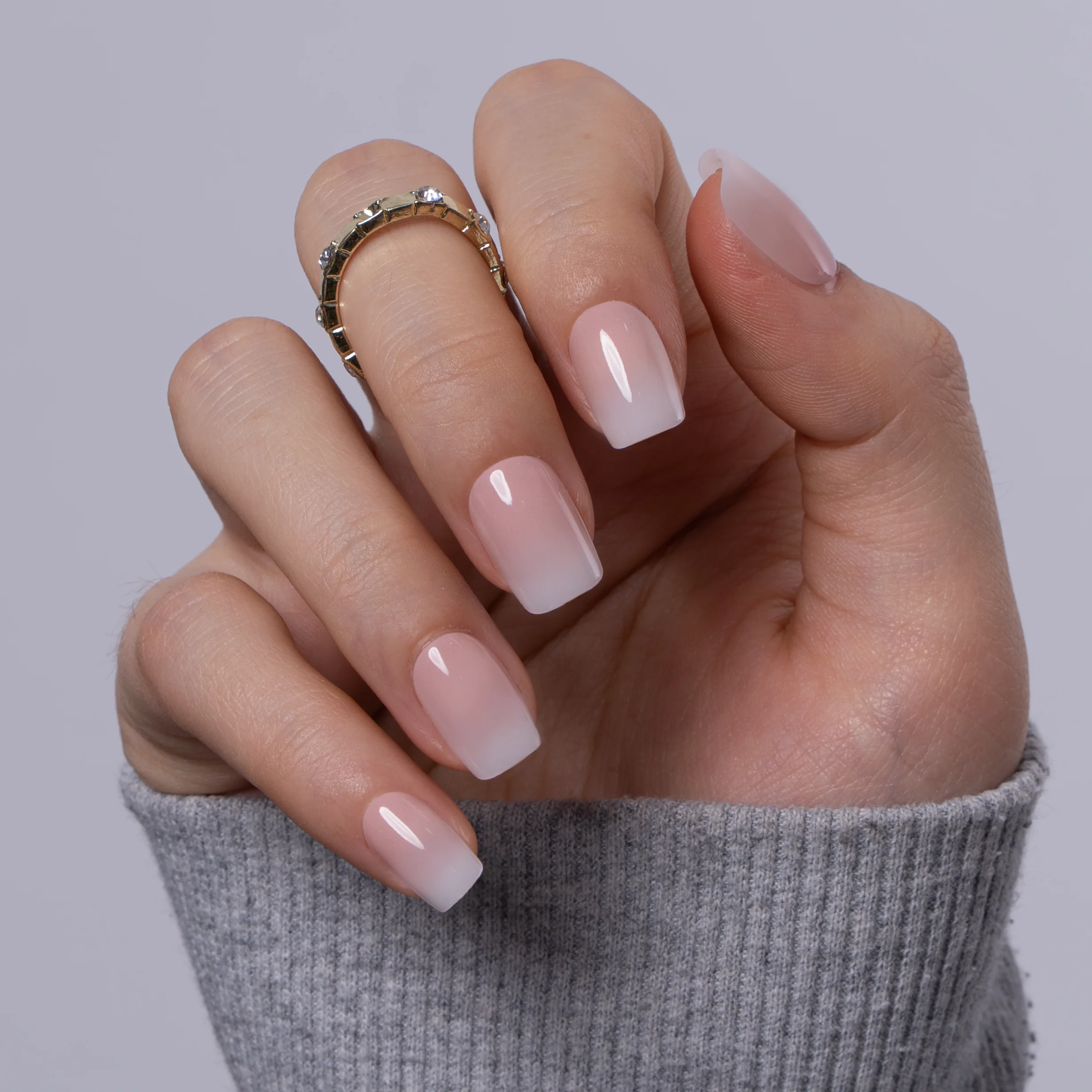 Nude Ombre – S Squoval - Image 4