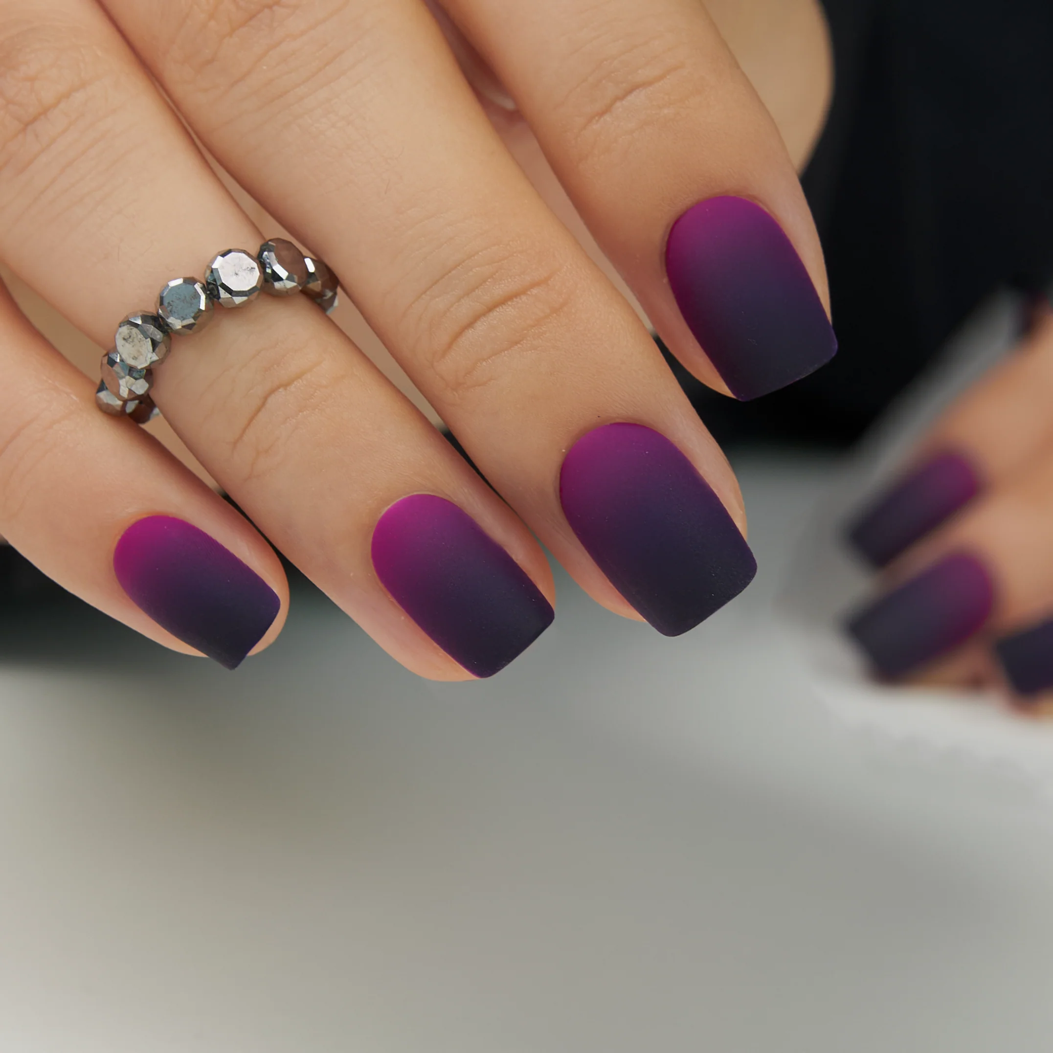 Matte Purple – S Squoval - Image 4