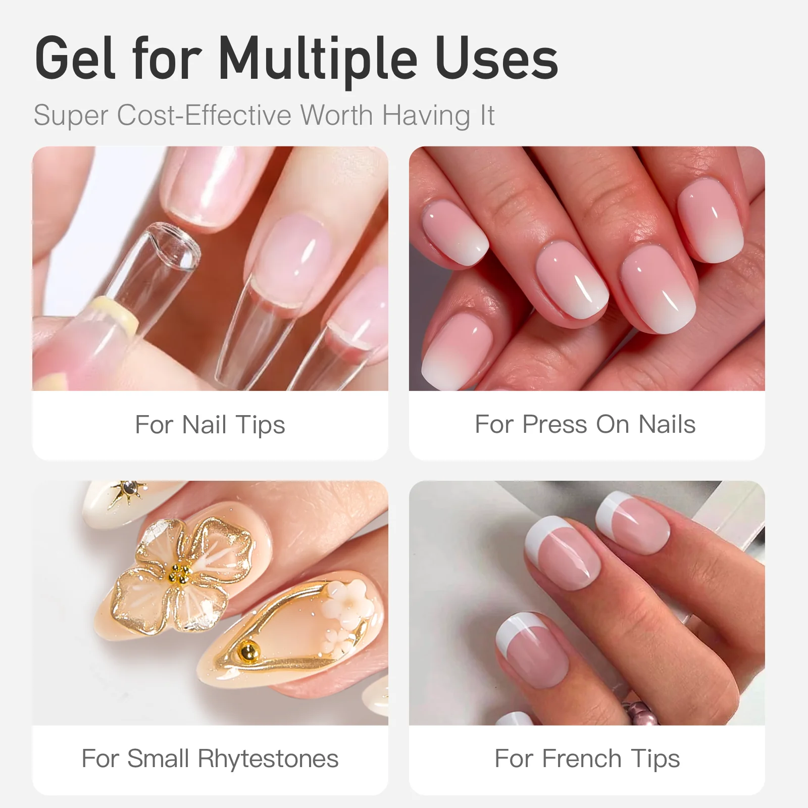 2g 5pcs Semi-Solid Nail Glue Kit - Image 7