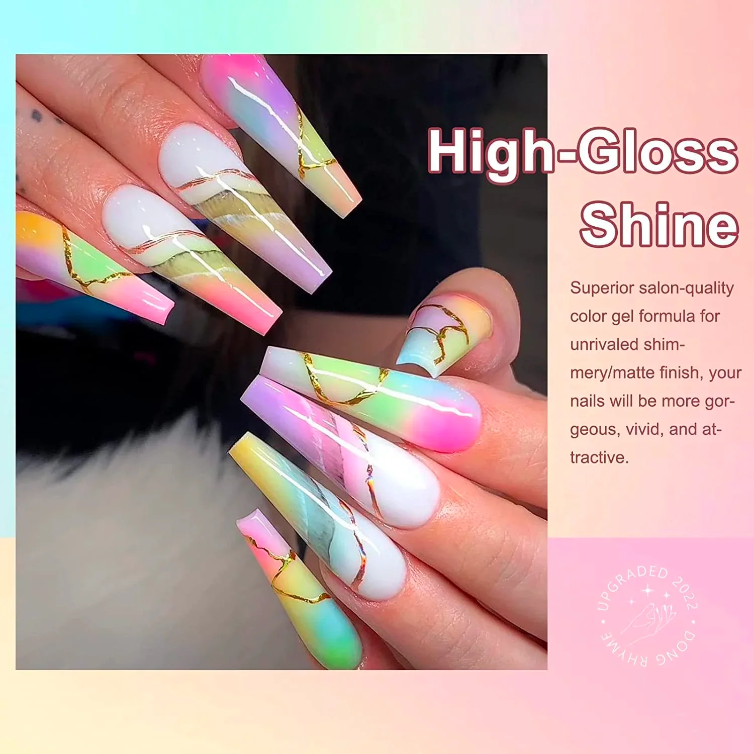 4 Colors Solid Nail Gel color22 - Image 6