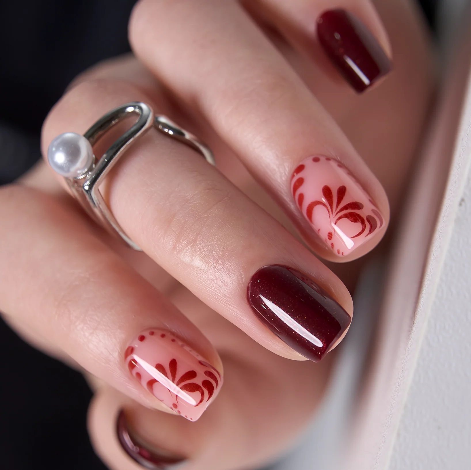 Burgundy Muse - S Squoval - Image 2