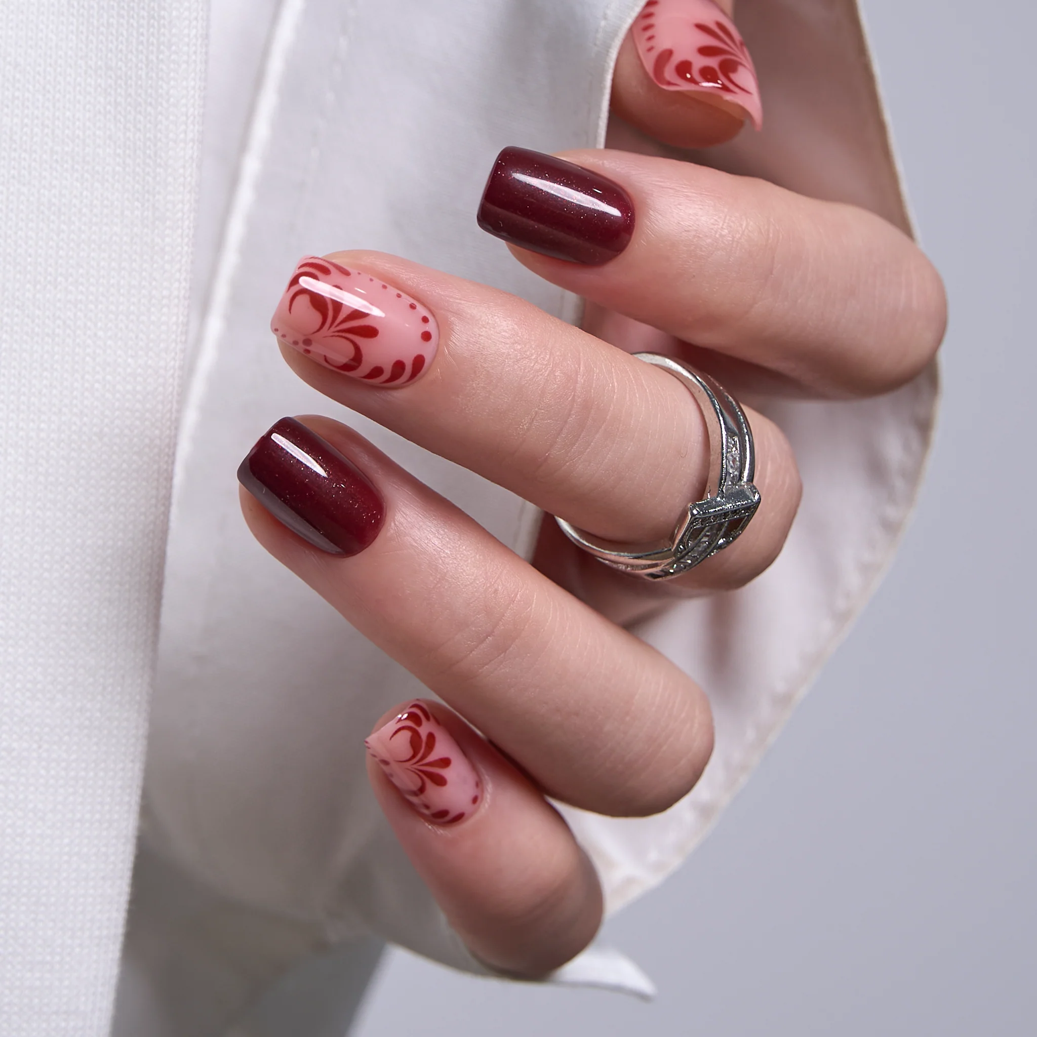 Burgundy Muse - S Squoval - Image 4