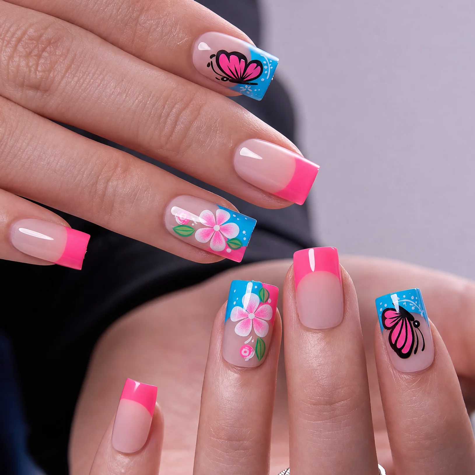 Butterfly Bloom – S Square - Image 3