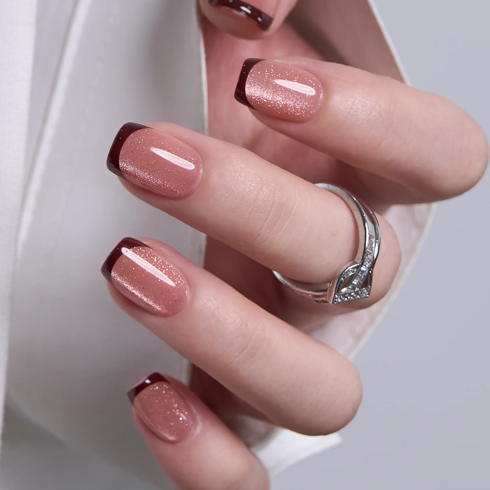 Caramel Dusk - S Squoval - Image 3