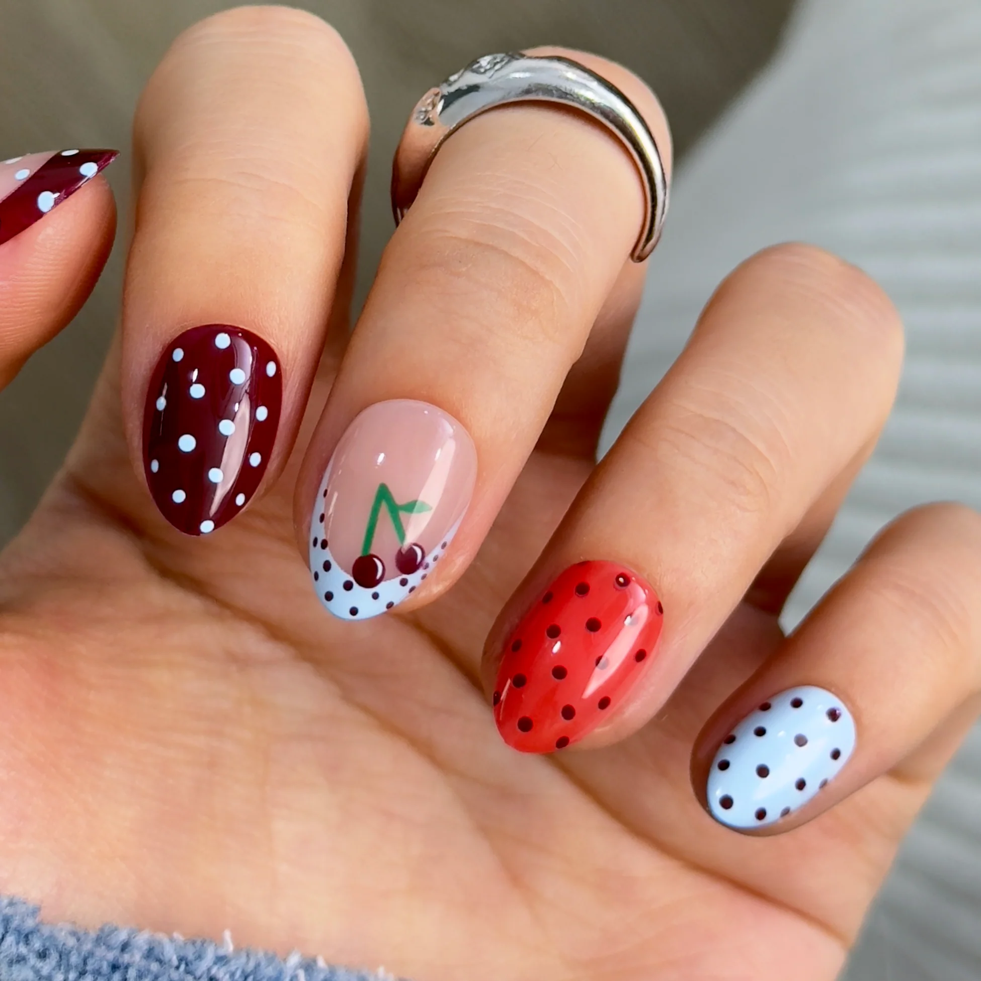 Cherry Dots – RS Almond - Image 2