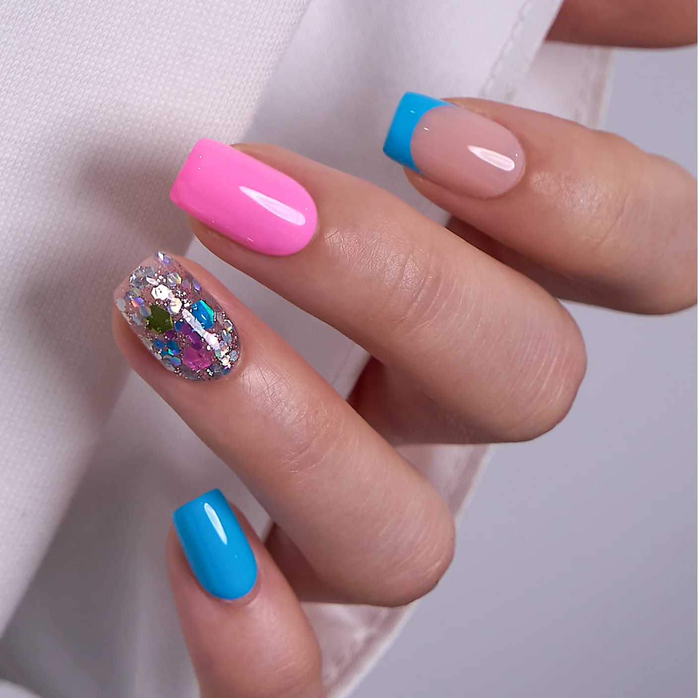 Designer’s Pick | Candy Splash – M Squoval - Image 2