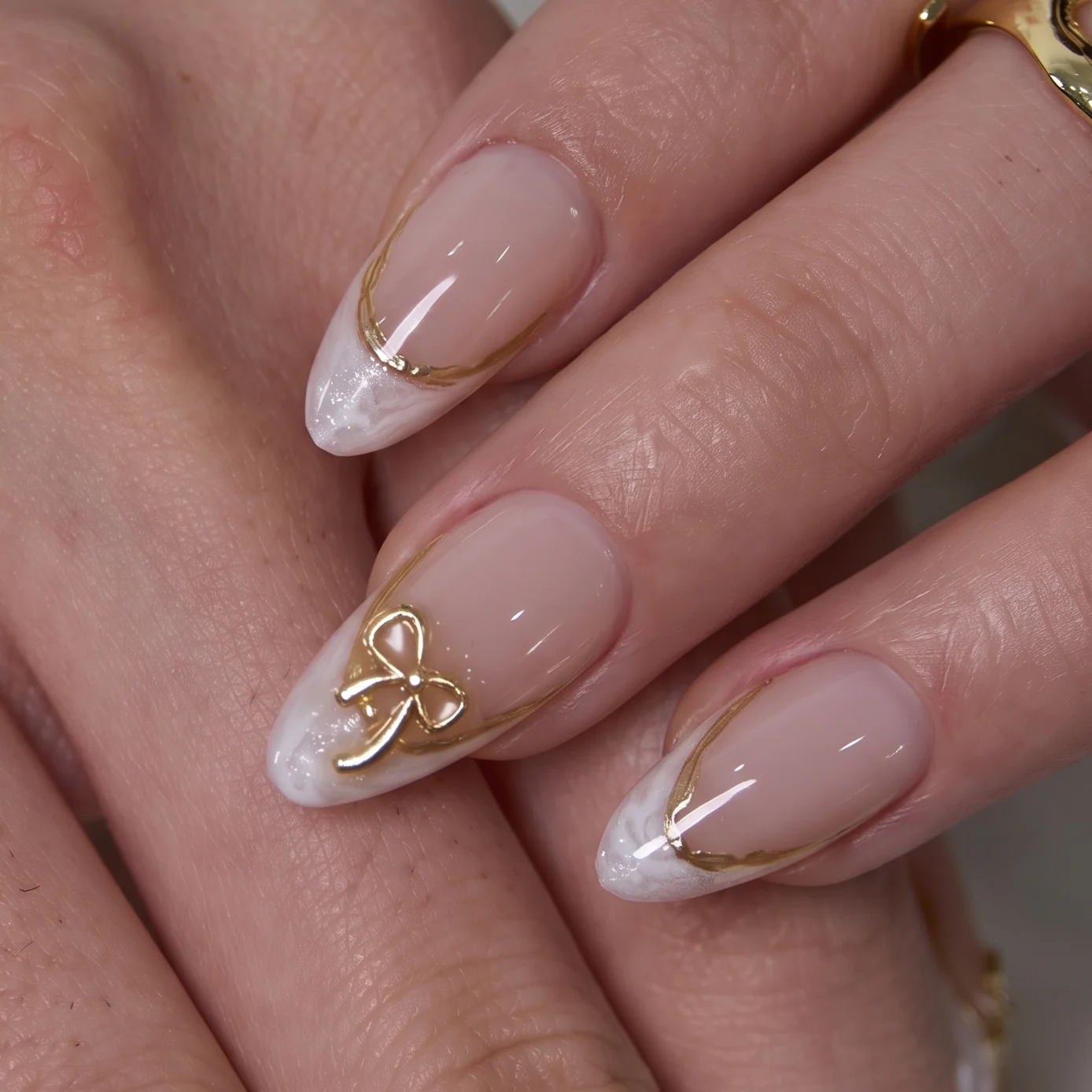 Designer’s Pick | Golden Ribbon – M Almond - Image 3