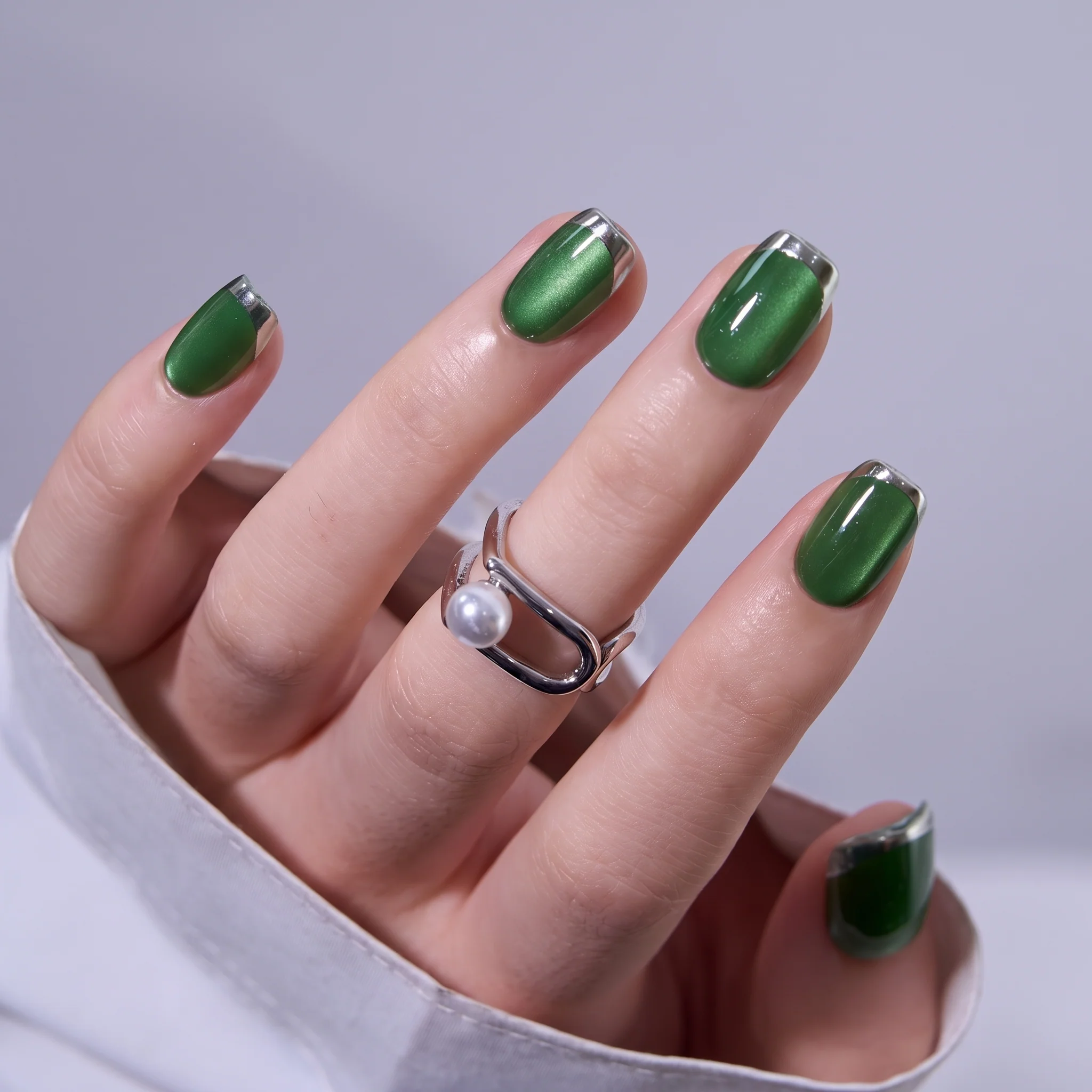 Emerald Aura - S Squoval - Image 4