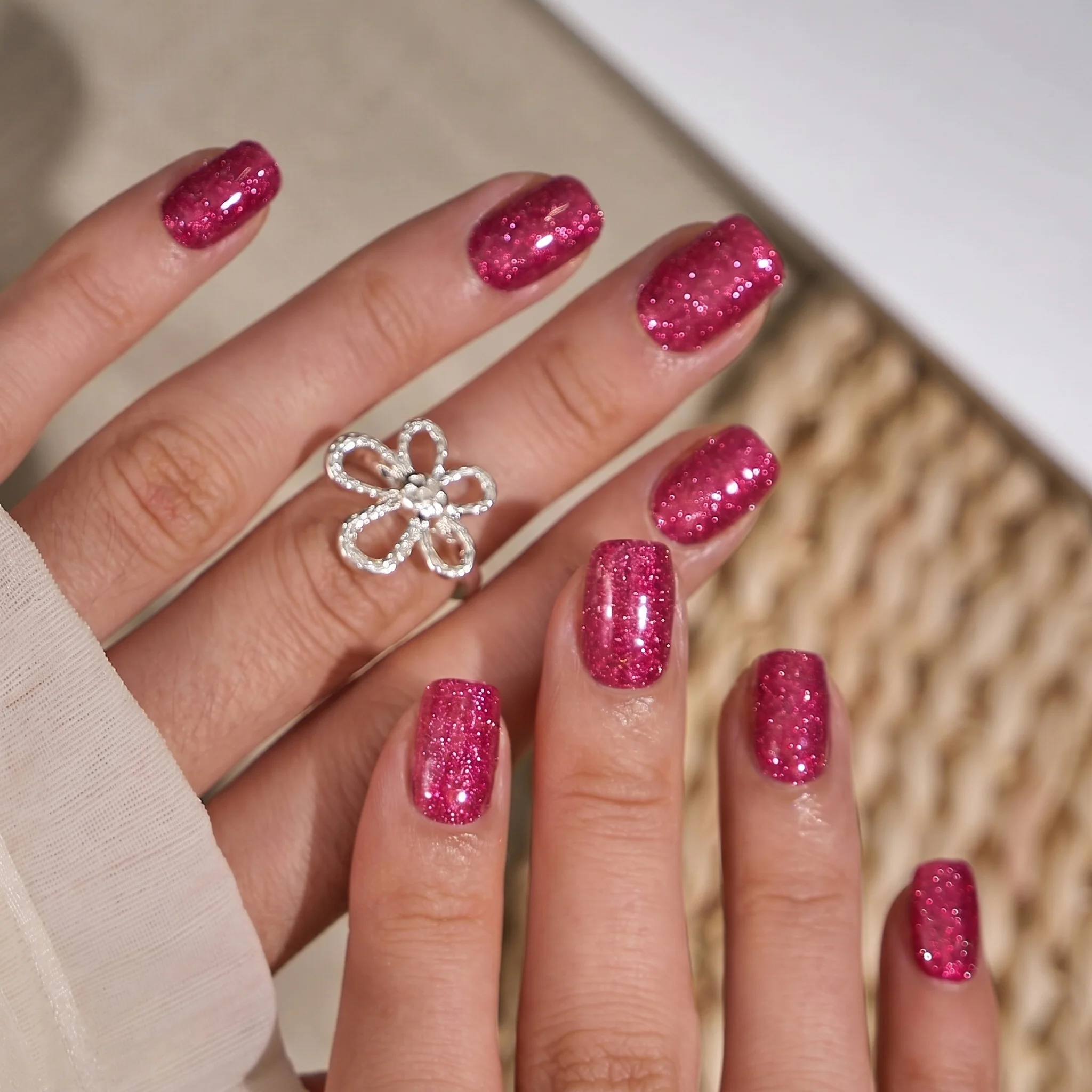 Fuchsia Fever – S Squoval - Image 3