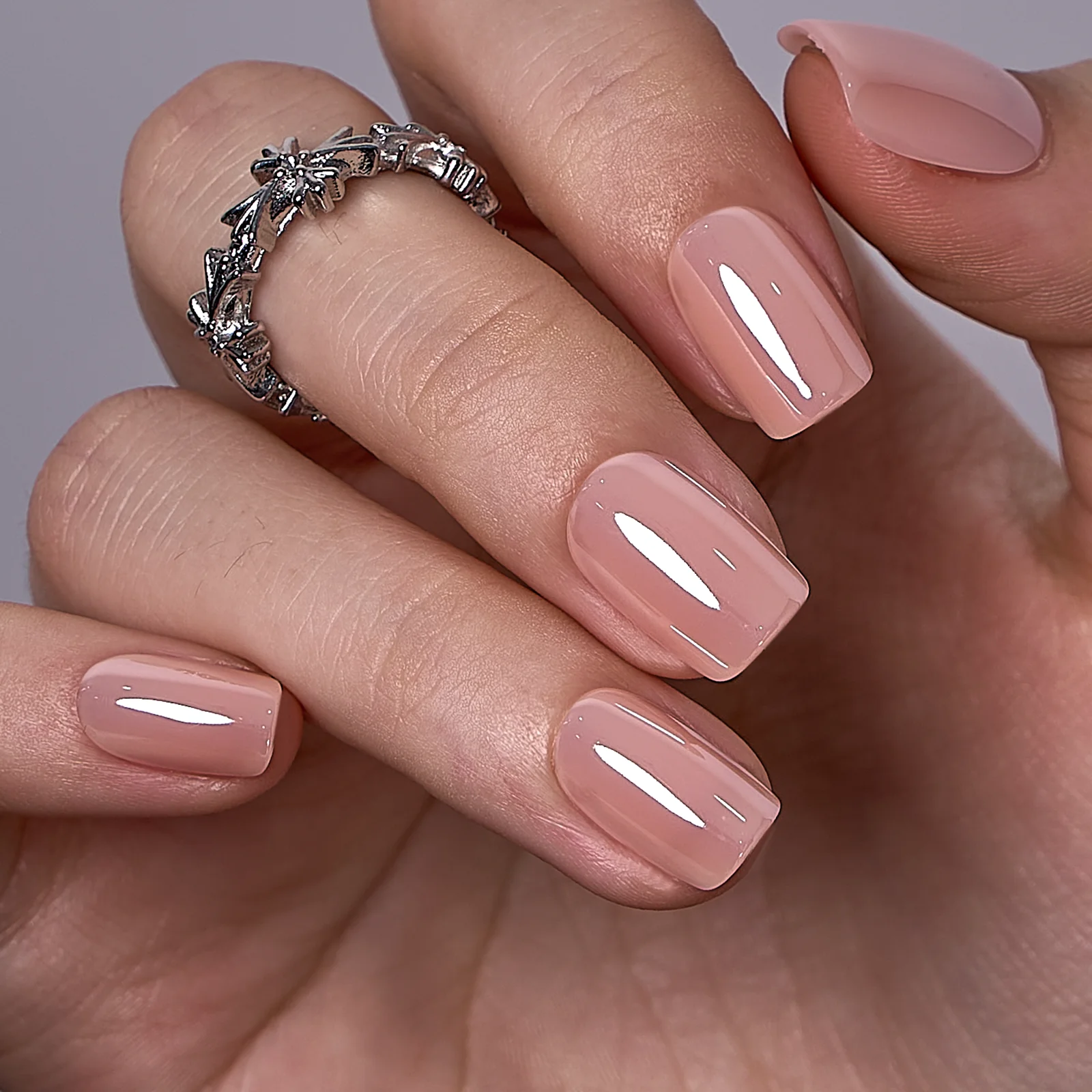 Nude Luxe Glow – S Squoval - Image 2