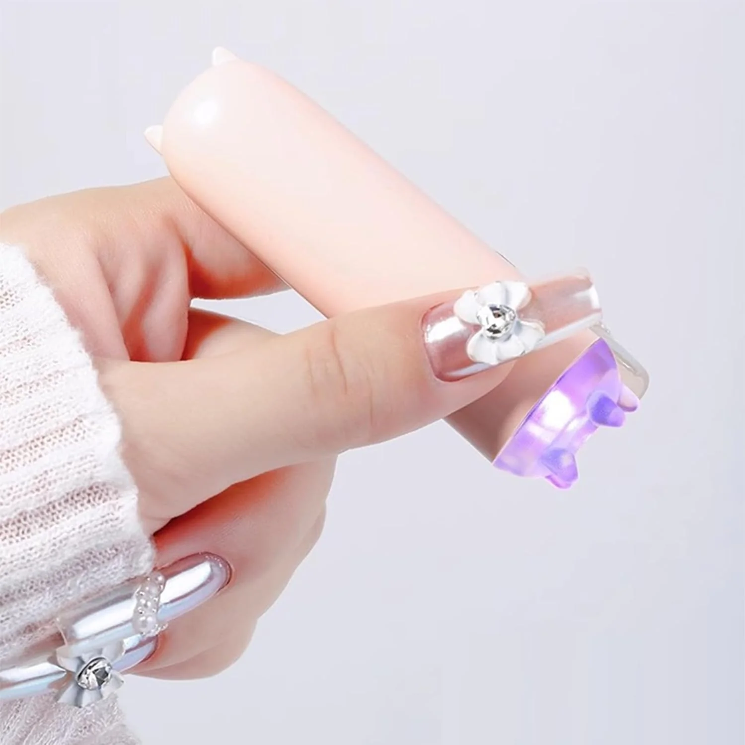Mini Rechargeable Handheld UV LED Nails Lamp - Image 2