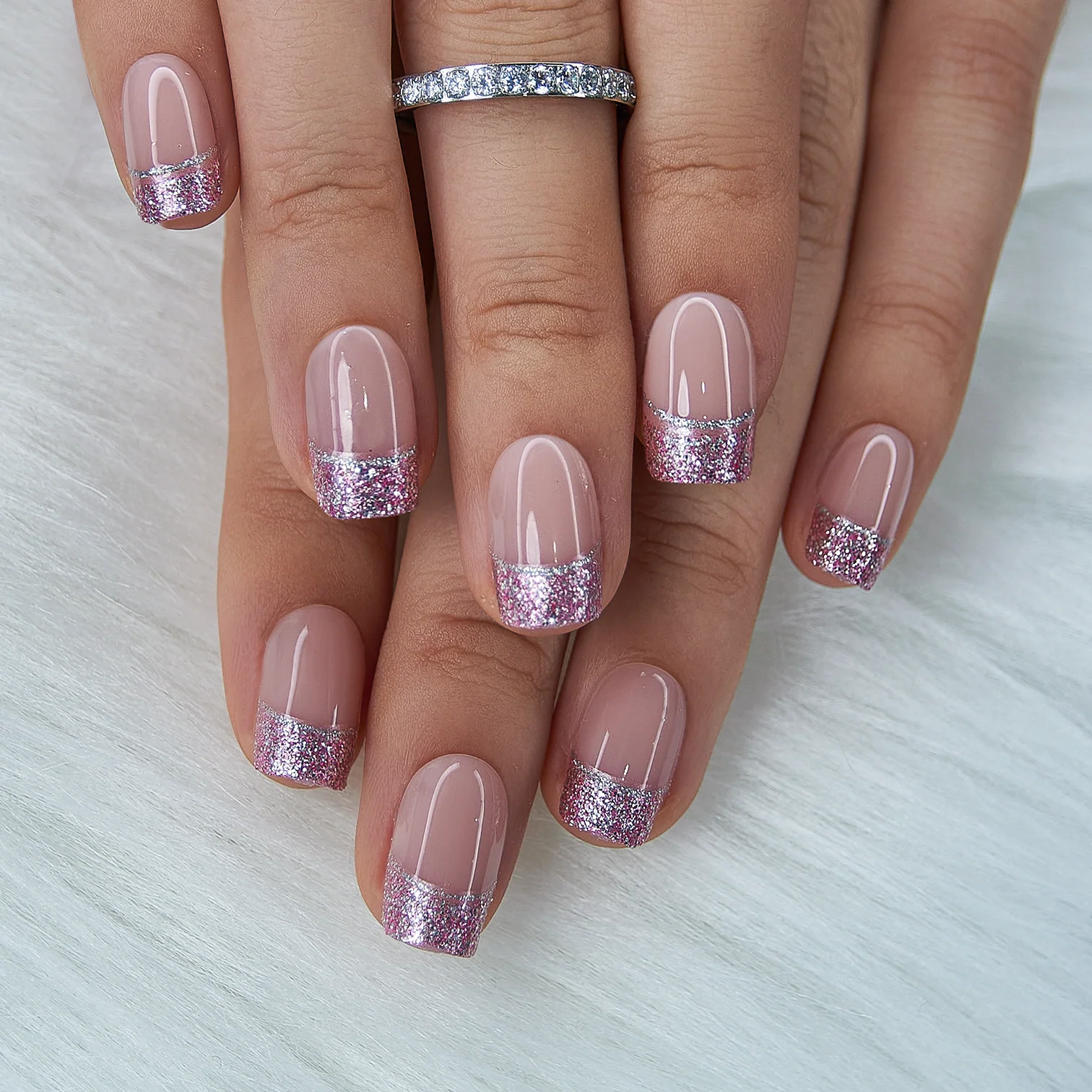 Sweet Pink Paris – S Squoval - Image 3