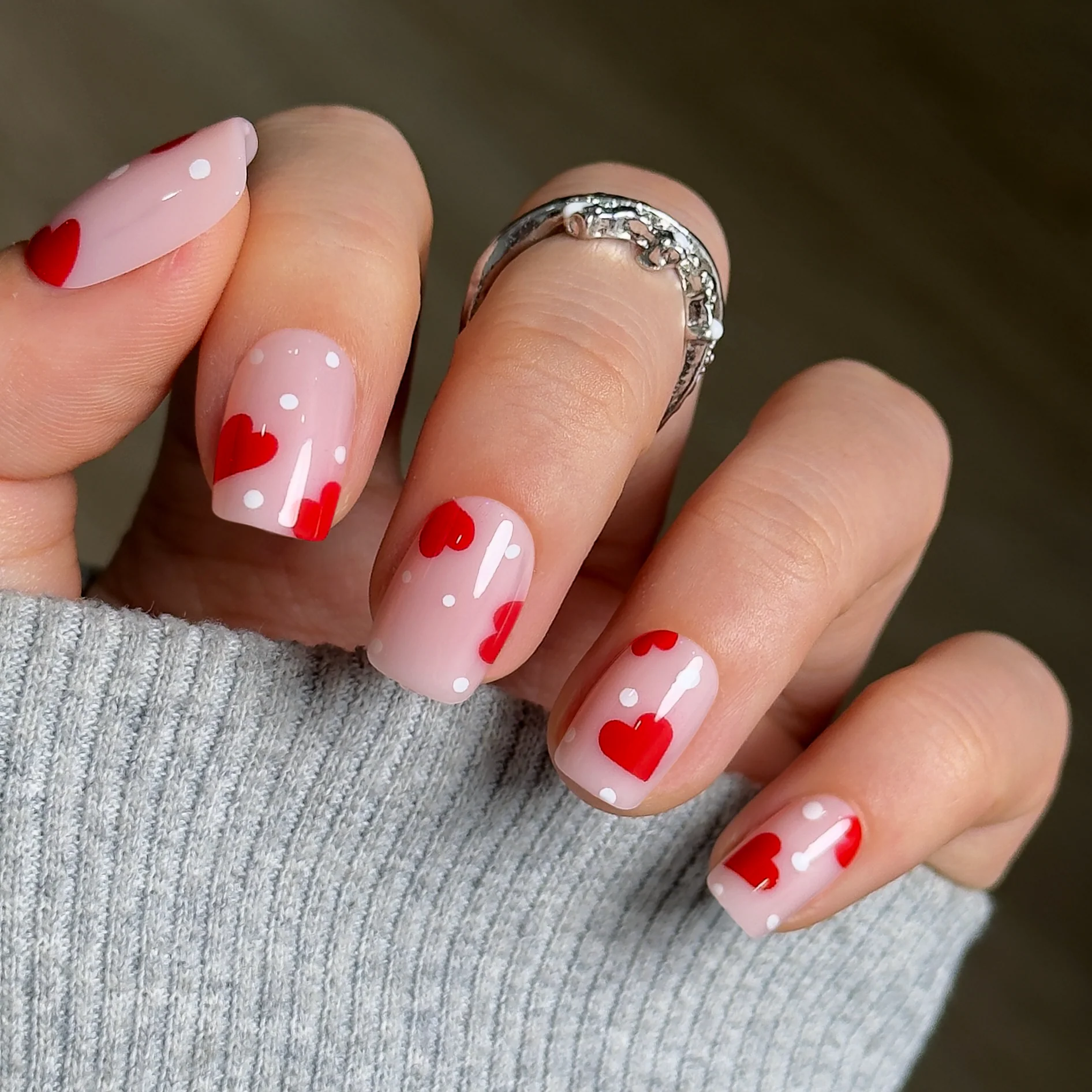 Heart Polka – S Squoval - Image 3