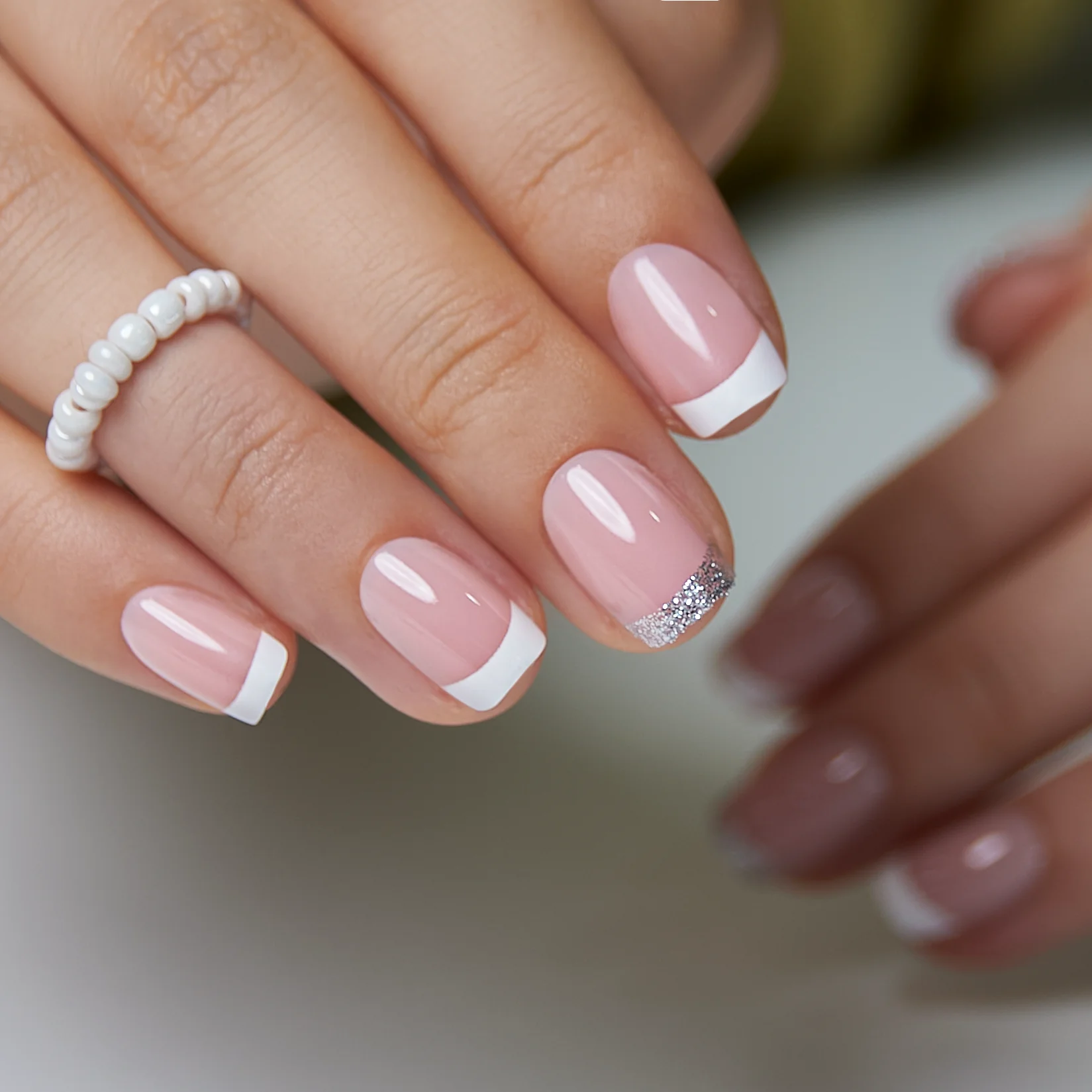 Sparkle French – S Squoval - Image 3