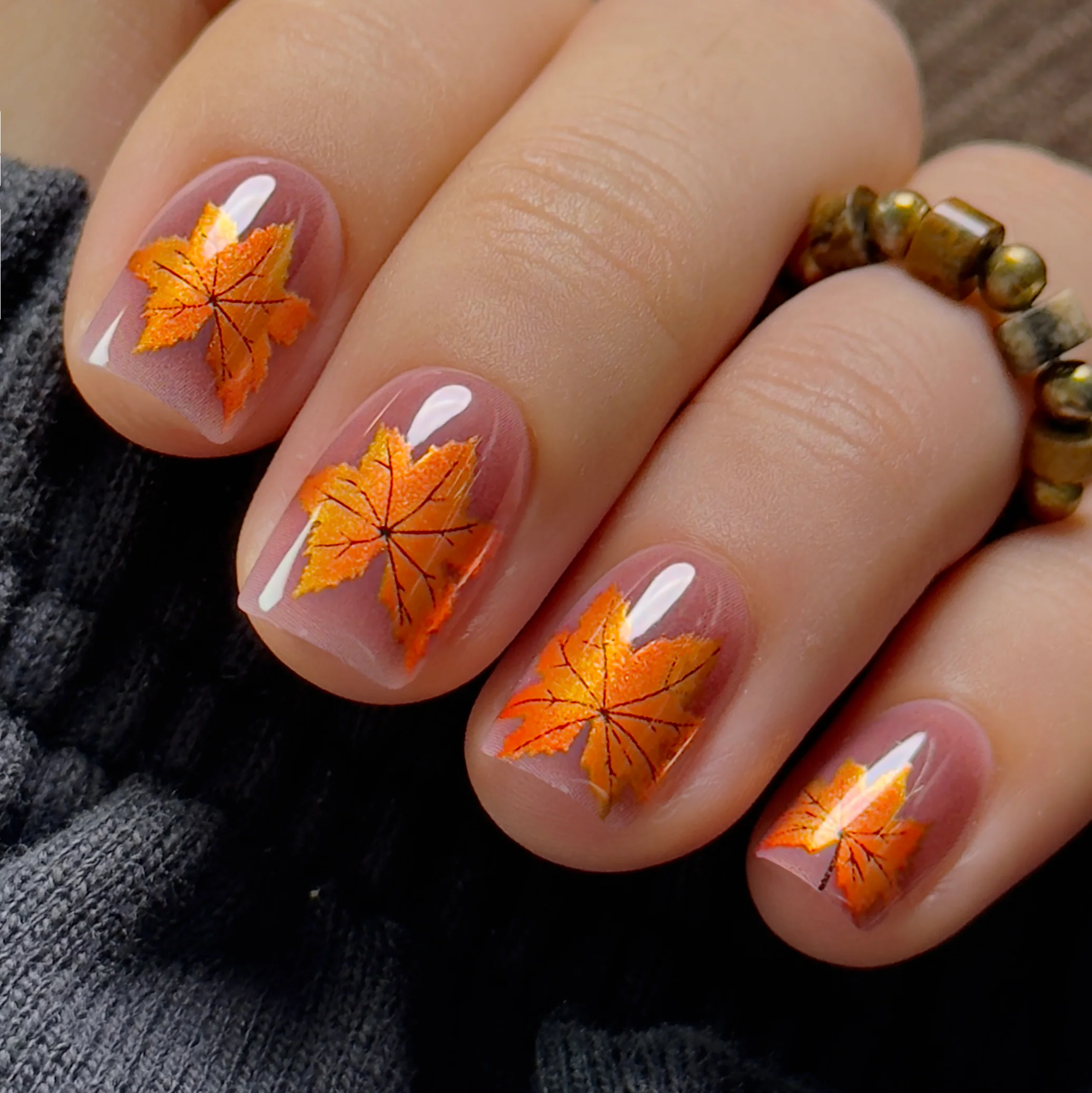 Autumn Leaves – S Squoval - Image 3