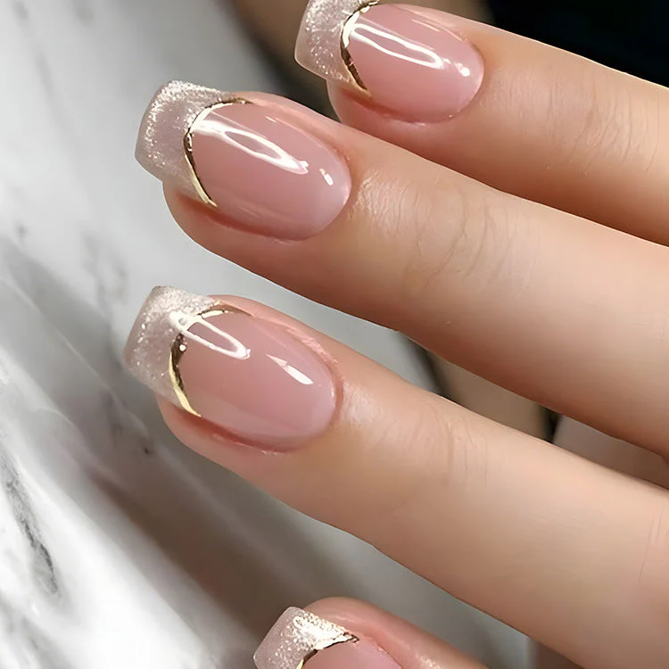 Blush Glitz – S Squoval - Image 4
