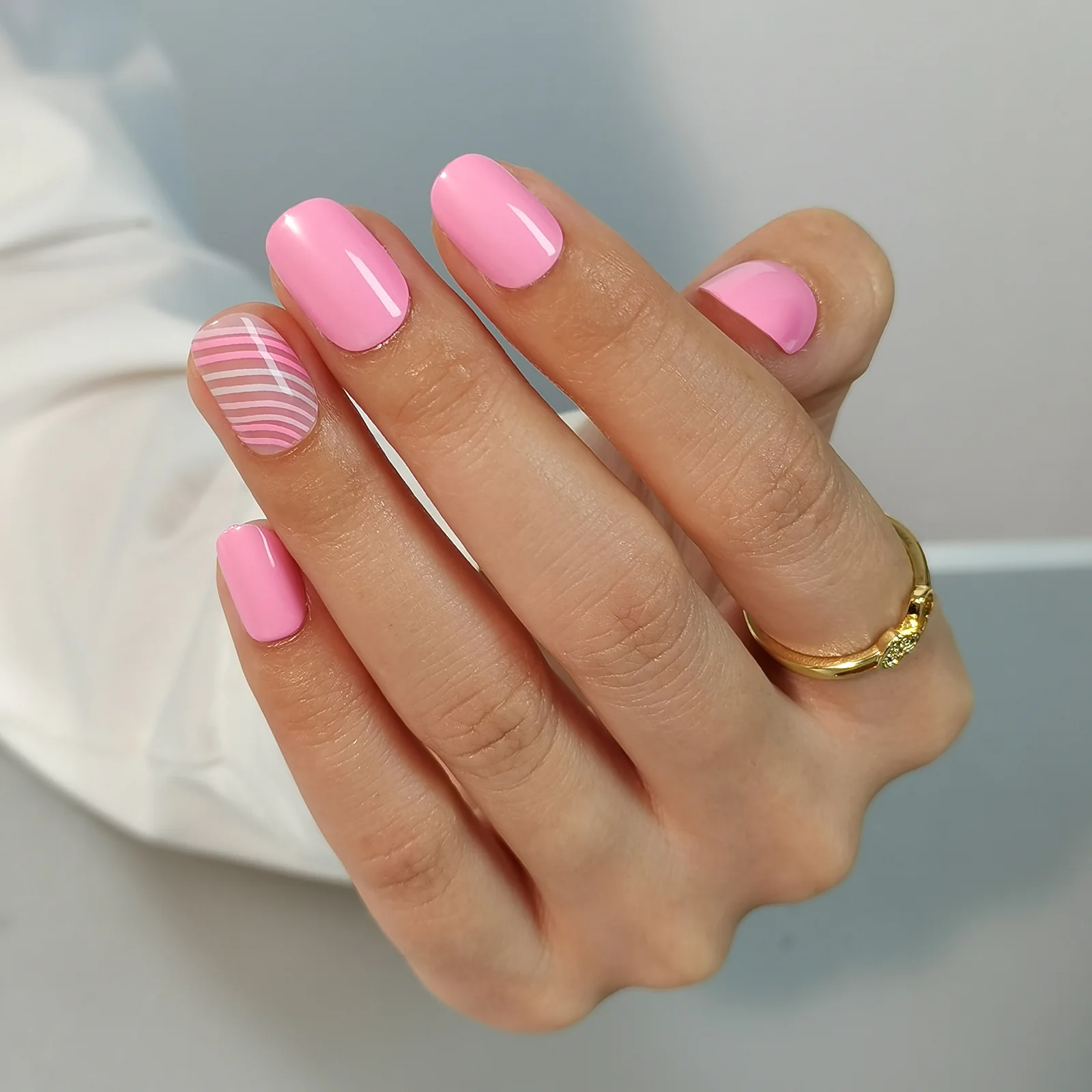 Candy Stripe – RS Squoval - Image 5