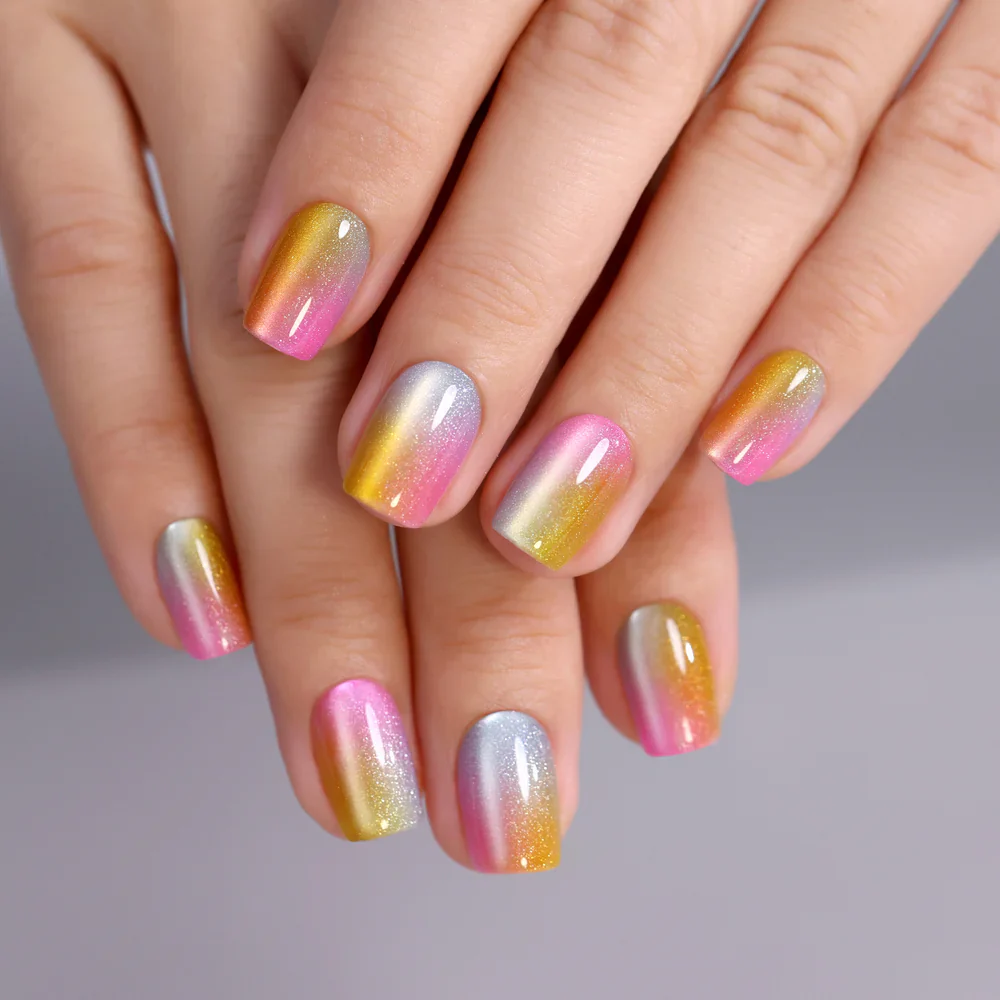 Designer’s Pick | Rainbow Glow – S Squoval - Image 3