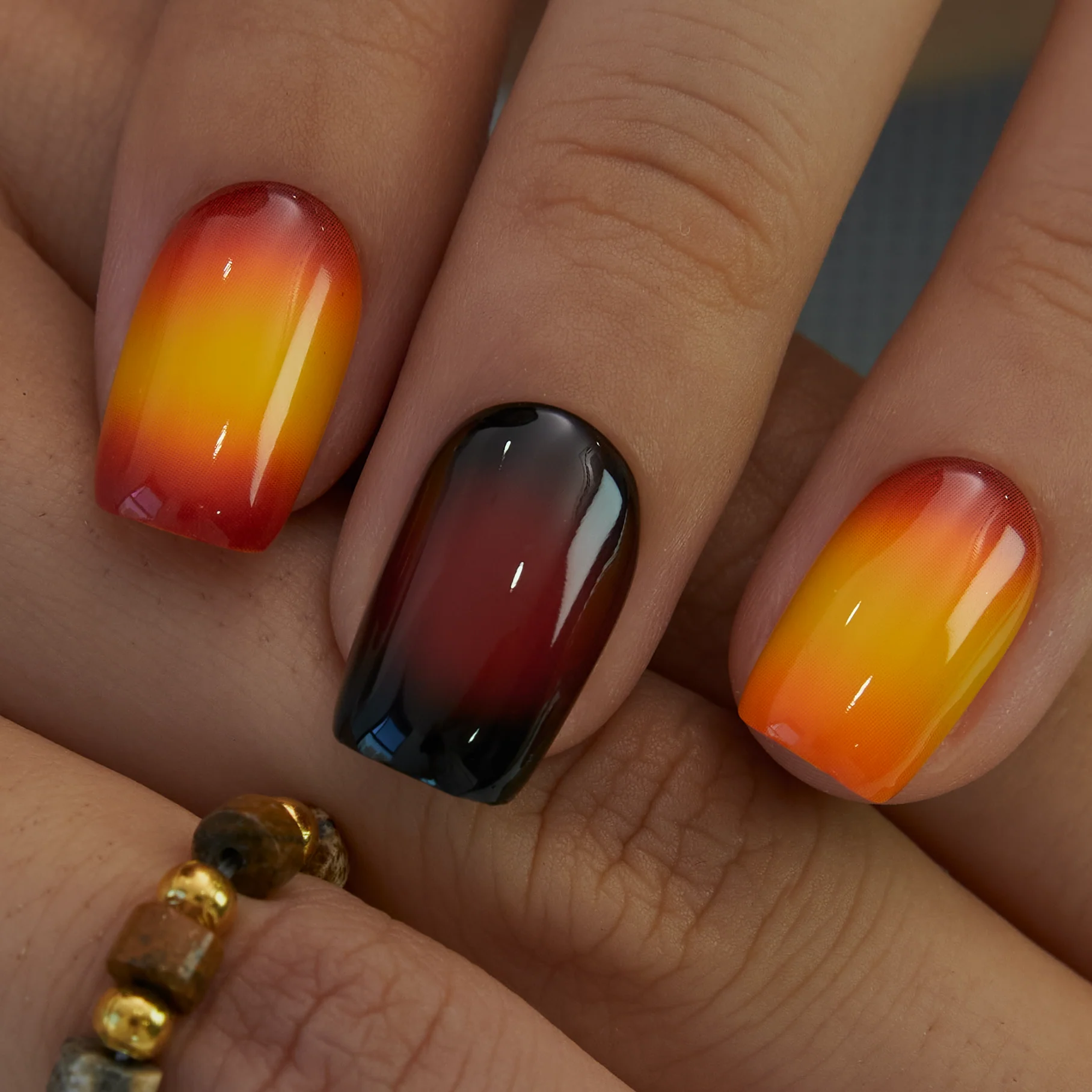 Sunset Flame – M Squoval - Image 3