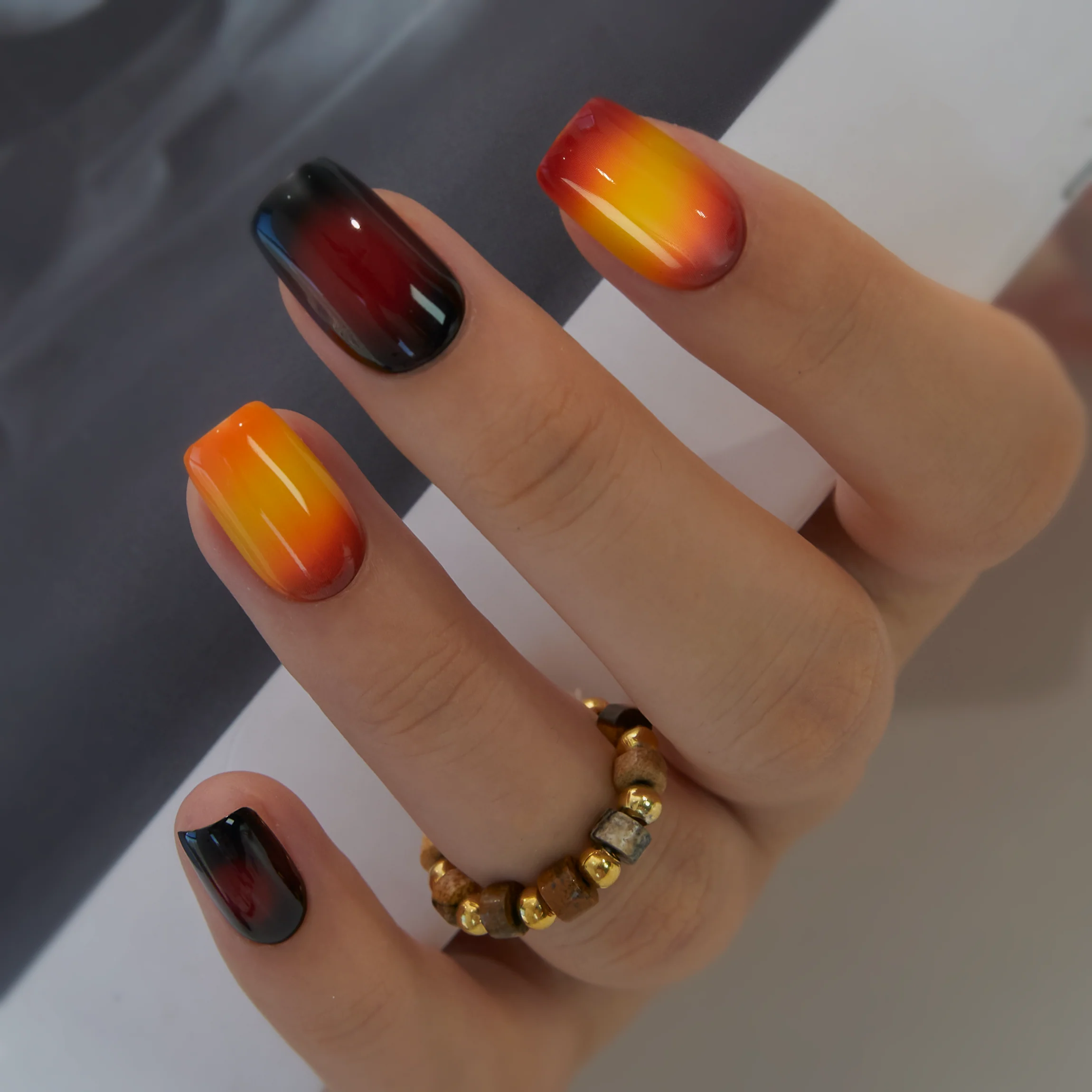 Sunset Flame – M Squoval - Image 4