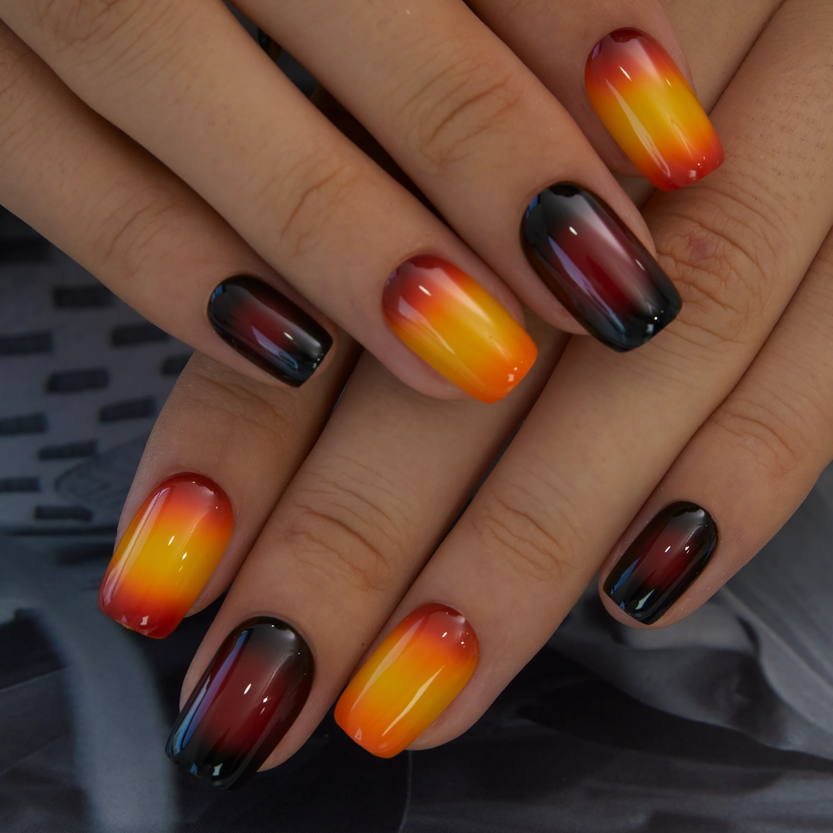 Sunset Flame – M Squoval - Image 5