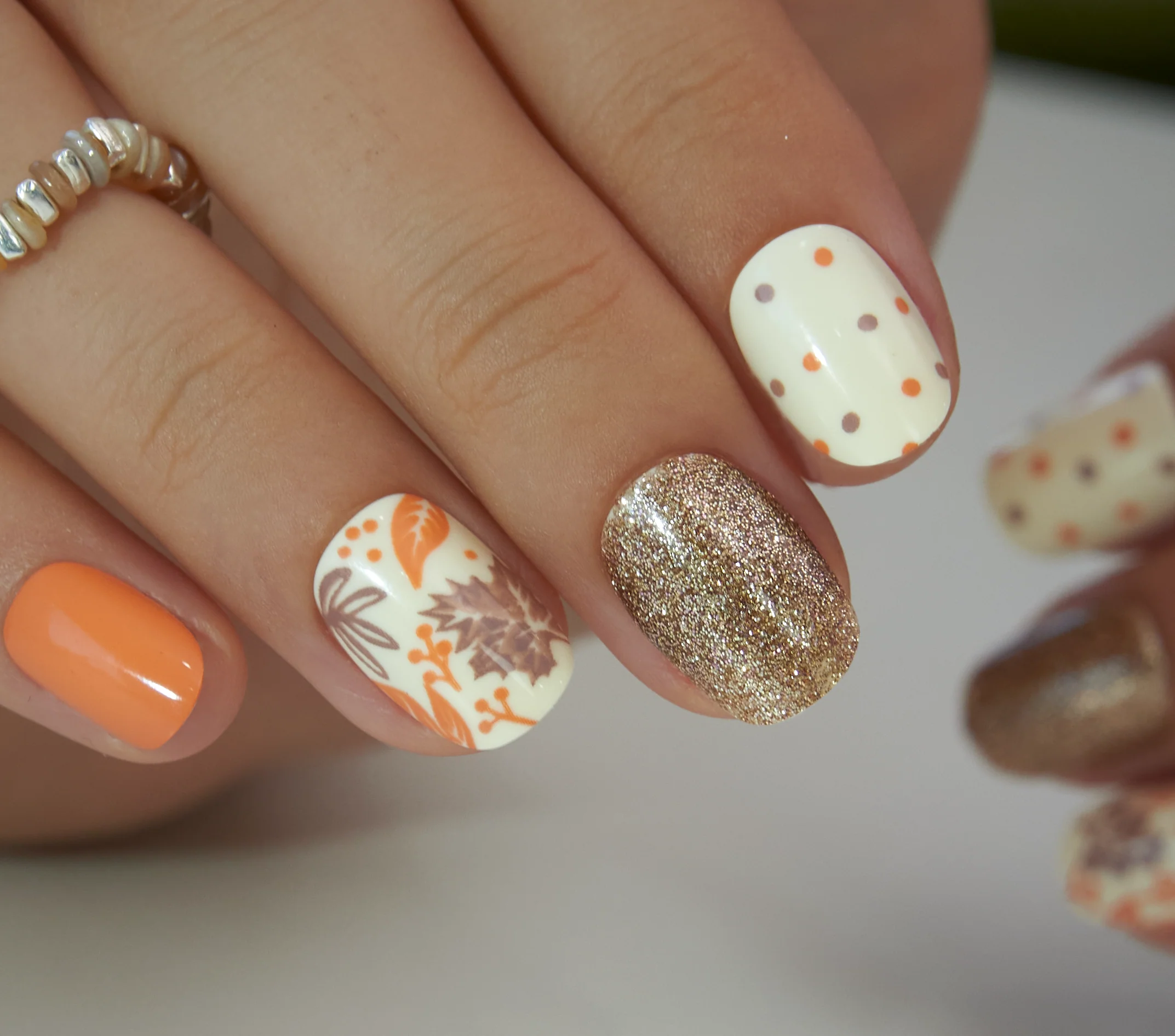 Autumn Confetti – RS Squoval - Image 3